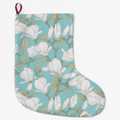 Floral Grote Kerstsok (Voorkant)