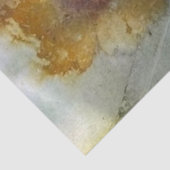 Floral Grunge Muted Autumn Leaves Design Tissuepapier (Detail)