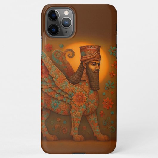 Floral Guardian van Ashur Phone Case iPhone Hoesje (Achterkant)