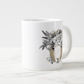 Floral Halo Sheep Extra Grote Beker (Voorkant rechts)