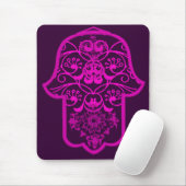 Floral Hamsa Pink Muismat (Met muis)