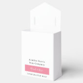 Floral Handgemaakte Zeep Neroli en Roos Favor Box Bedankdoosjes (Geopend)