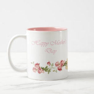Floral Happy Moederdag Coffee Mok