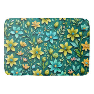 Floral Harmony Badmat