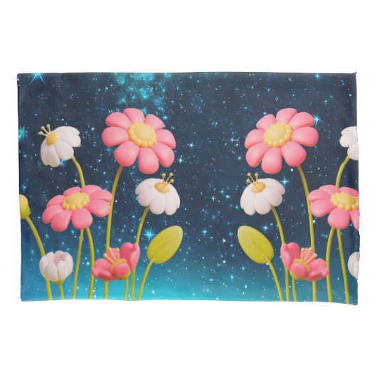 Floral Harmony Kussensloop (Voorkant)