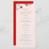 Floral Harmony-programma (Voorkant / Achterkant)