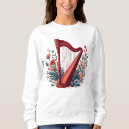 Floral Harp Sweatshirt
