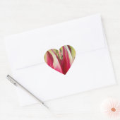 Floral Heart Art Print Hart Sticker (Envelop)