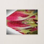 Floral Heart Art Print Legpuzzel (Horizontaal)