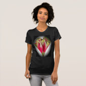 Floral Heart Art Print T-shirt (Voorkant volledig)