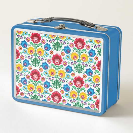 Floral Heart Folk Art Pattern (Voorkant)