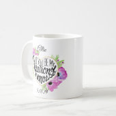 Floral Heart Matron of Honor proposal Mok (Voorkant links)