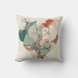Floral Heart Pillow 2 Kussen