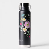 Floral Heart Water Fles (Voorkant)