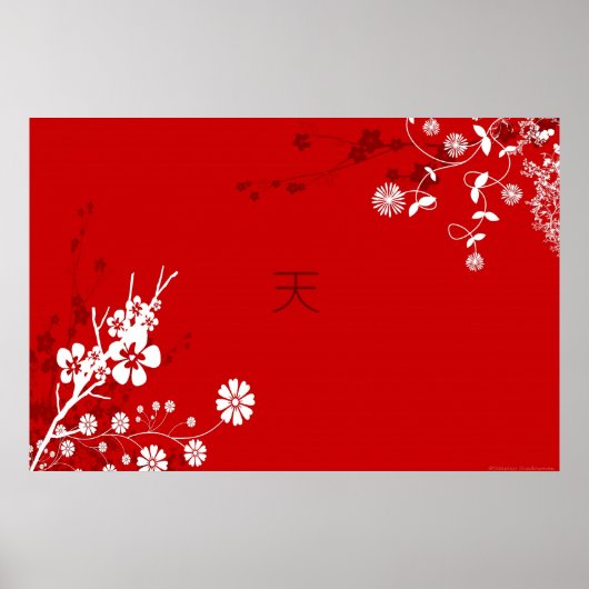 Floral Heaven Poster (Voorkant)