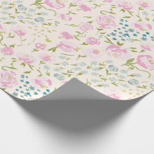 Floral Heaven Wrapping Sheet Paper