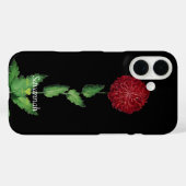 Floral Heirloom Exotisch Zwart iPhone 5 hoesje (Achterkant (horizontaal))