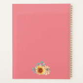 Floral Herfst Inspire School Planner (Achterkant)