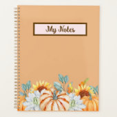 Floral Herfst Inspire School Planner (Voorkant)