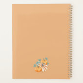Floral Herfst Inspire School Planner (Achterkant)