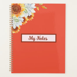 Floral Herfst Inspire School Planner