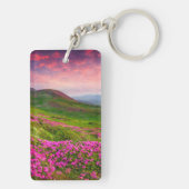 Floral Hill Acrylische Sleutelhanger (achterkant)