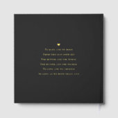 Floral Hoop Elégant mariage couleur modifiable (Verso)