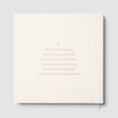 Floral Hoop Elégant mariage couleur modifiable (Verso)