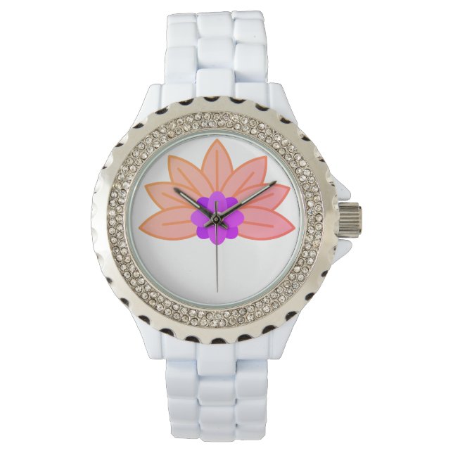 Floral Horloge (Voorkant)