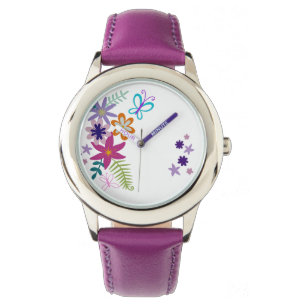 Floral horloge voor kinderen