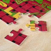 Floral Houd het eenvoudig Legpuzzel (Zijkant)