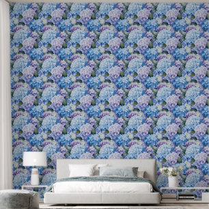 Floral Hydrangeas behang