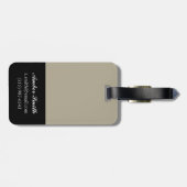 Floral I Bagagelabel (Achterkant horizontaal)