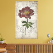 Floral I Canvas Afdruk (Insitu (Woonkamer))