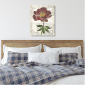 Floral I Canvas Afdruk (Insitu (Slaapkamer))