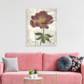 Floral I Canvas Afdruk (Insitu (Woonkamer))