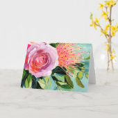 Floral I Kaart (Gele Bloem)