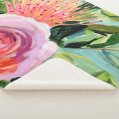 Floral I Sherpa Deken (3/4)