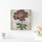 Floral I Vierkante Klok (Huis)