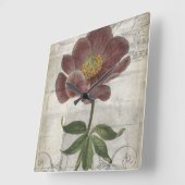 Floral I Vierkante Klok (Hoek)