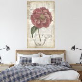 Floral III Canvas Afdruk (Insitu (Slaapkamer))