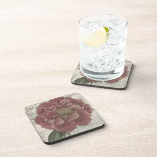 Floral III Drankjes Onderzetter (Rechterzijde)