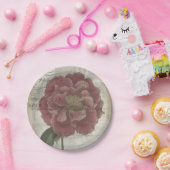 Floral III Papieren Bordje (Feest)