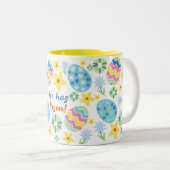 Floral Il S'Est Rendu Mug Pâques (Devant droit)