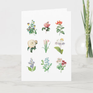  Floral Illustration minimalist Botanical Kaart