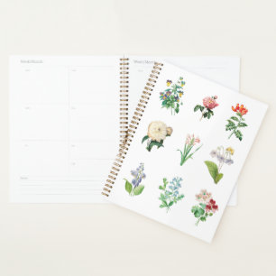  Floral Illustration minimalist Botanical Planner