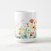 Floral Imprimer Cadeau romantique 🌹 tasse de café (Centre)