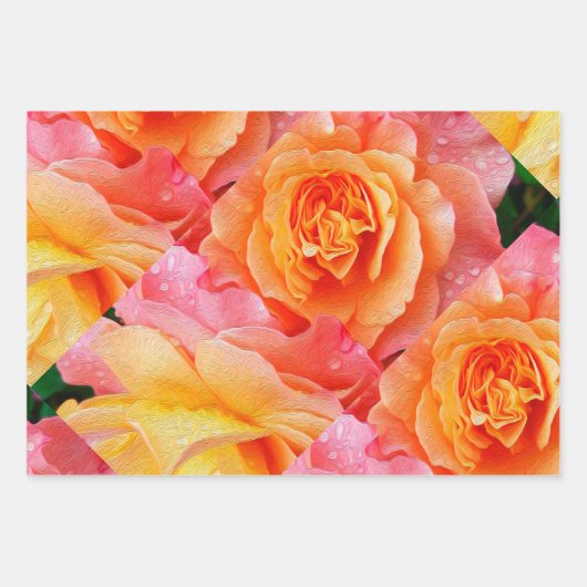 Floral Inpakpapier Vel (Voorkant)