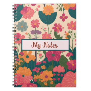 Floral Inspire School Notitieboek