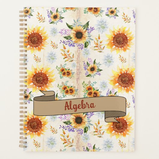 Floral Inspire School Planner (Voorkant)